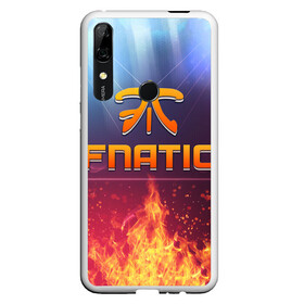 Чехол для Honor P Smart Z с принтом Fnatic Team в Петрозаводске, Силикон | Область печати: задняя сторона чехла, без боковых панелей | best team | fnatic | team