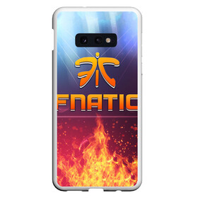 Чехол для Samsung S10E с принтом Fnatic Team в Петрозаводске, Силикон | Область печати: задняя сторона чехла, без боковых панелей | best team | fnatic | team