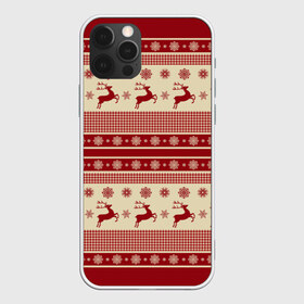 Чехол для iPhone 12 Pro Max с принтом Зимние олени в Петрозаводске, Силикон |  | happy new year | ёлка | зима | олень | праздник | снег | снежинка