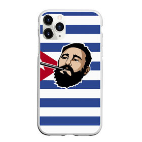 Чехол для iPhone 11 Pro матовый с принтом Fidel Castro в Петрозаводске, Силикон |  | castro | che | fidel | guevara | гевара | кастро | фидель | че