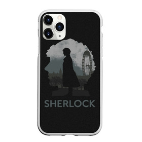 Чехол для iPhone 11 Pro Max матовый с принтом Sherlock World в Петрозаводске, Силикон |  | doctor | holmes | холмс | шерлок