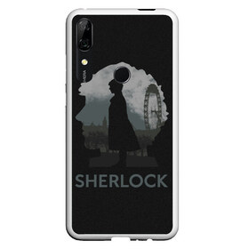 Чехол для Honor P Smart Z с принтом Sherlock World в Петрозаводске, Силикон | Область печати: задняя сторона чехла, без боковых панелей | Тематика изображения на принте: doctor | holmes | холмс | шерлок