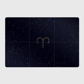 Магнитный плакат 3Х2 с принтом Овен и звезды в Петрозаводске, Полимерный материал с магнитным слоем | 6 деталей размером 9*9 см | 