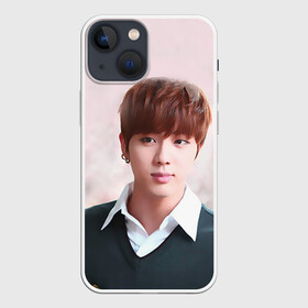 Чехол для iPhone 13 mini с принтом Kim SeokJin в Петрозаводске,  |  | bangtan | bangtan boys | bts | bulletproof boy scouts | k pop | kpop | ви | вишня | джей хоуп | джин | к поп | корейская попса | кпоп | рэп монстр | чимин | чонг | шуга