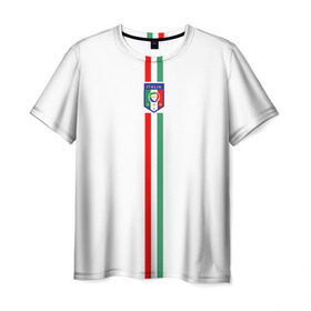 Мужская футболка 3D с принтом Сборная Италии в Петрозаводске, 100% полиэфир | прямой крой, круглый вырез горловины, длина до линии бедер | italy | италия