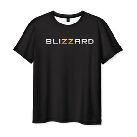 Мужская футболка 3D с принтом Blizzard не такой в Петрозаводске, 100% полиэфир | прямой крой, круглый вырез горловины, длина до линии бедер | Тематика изображения на принте: 