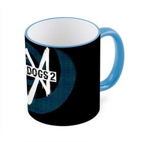 Кружка 3D с принтом Watch Dogs 2 в Петрозаводске, керамика | ёмкость 330 мл | Тематика изображения на принте: dogs | ubisoft | watch | watchdogs | псы | сторожевые | хакер