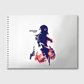 Альбом для рисования с принтом Watch Dogs 2 в Петрозаводске, 100% бумага
 | матовая бумага, плотность 200 мг. | dogs | ubisoft | watch | псы | сторожевые