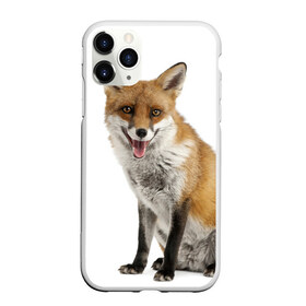 Чехол для iPhone 11 Pro матовый с принтом Лиса в Петрозаводске, Силикон |  | animal | baby | fox | look | predator | red | sly | wild | взгляд | дикая | животное | лиса | малыш | рыжая | хитрая | хищник