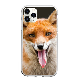 Чехол для iPhone 11 Pro матовый с принтом Лиса в Петрозаводске, Силикон |  | animal | fox | look | predator | red | sly | wild | взгляд | дикая | животное | лиса | рыжая | хитрая | хищник