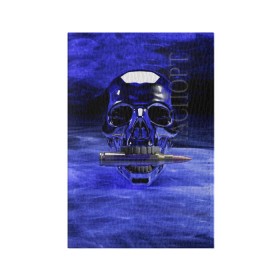 Мужская футболка 3D с принтом Iron skull в Петрозаводске, натуральная матовая кожа | размер 19,3 х 13,7 см; прозрачные пластиковые крепления | skull | дым | монстр | ночь | патрон | пуля | снаряд | череп