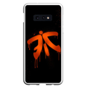 Чехол для Samsung S10E с принтом csgo - Fnatic (Black collection) в Петрозаводске, Силикон | Область печати: задняя сторона чехла, без боковых панелей | 0x000000123 | cs | csgo | fnatic | кс | ксго | фнатик