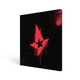 Холст квадратный с принтом cs:go - Astralis (Black collection) в Петрозаводске, 100% ПВХ |  | 0x000000123 | astralis | cs | csgo | астралис | кс | ксго