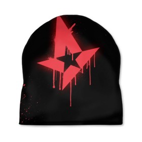 Шапка 3D с принтом cs:go - Astralis (Black collection) в Петрозаводске, 100% полиэстер | универсальный размер, печать по всей поверхности изделия | Тематика изображения на принте: 0x000000123 | astralis | cs | csgo | астралис | кс | ксго