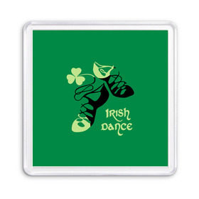 Магнит 55*55 с принтом Ireland, Irish dance в Петрозаводске, Пластик | Размер: 65*65 мм; Размер печати: 55*55 мм | Тематика изображения на принте: background | black | clover | dance | green | ireland | irish | petal | soft shoes | зеленый | ирландия | ирландский | клевер | лепесток | мягкая | обувь | танец | фон | черная