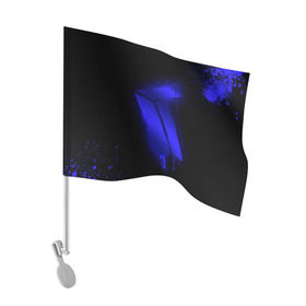 Флаг для автомобиля с принтом cs:go - Titan (Black collection) в Петрозаводске, 100% полиэстер | Размер: 30*21 см | 0x000000123 | cs | csgo | titan | кс | ксго | титан