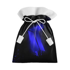 Подарочный 3D мешок с принтом cs:go - Titan (Black collection) в Петрозаводске, 100% полиэстер | Размер: 29*39 см | 0x000000123 | cs | csgo | titan | кс | ксго | титан