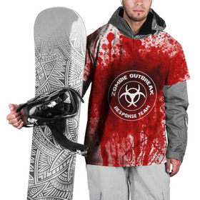 Накидка на куртку 3D с принтом зомбиапокалипсис в Петрозаводске, 100% полиэстер |  | the walking dead | апокалипсис | замбиапокалипсис | зомби | кровь | ходячие мертвецы