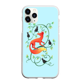 Чехол для iPhone 11 Pro матовый с принтом Милая лисичка в Петрозаводске, Силикон |  | animal | beast | fox | heart | love | orange | животное | зверь | лис | лиса | личиска | любовь | птица | птицы | птичка | рыжая | сердце