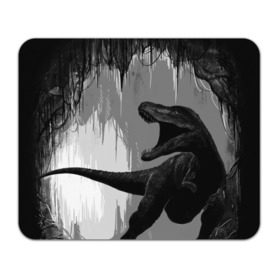 Коврик прямоугольный с принтом Пещера динозавра в Петрозаводске, натуральный каучук | размер 230 х 185 мм; запечатка лицевой стороны | animal | beast | dino | rage | roar | динозавр | животное | зверь | земля | пещера | рык | эра | ярость