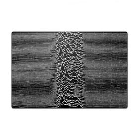 Пазл магнитный 126 элементов с принтом Joy Division. Unknown Pleasures в Петрозаводске, полимерный материал с магнитным слоем | 126 деталей, размер изделия —  180*270 мм | Тематика изображения на принте: joy division | альбом | волны | горы | линии | обложка | панк | рок