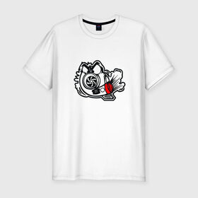 Мужская футболка премиум с принтом Турбина в Петрозаводске, 92% хлопок, 8% лайкра | приталенный силуэт, круглый вырез ворота, длина до линии бедра, короткий рукав | турбина | турбо