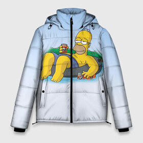 Мужская зимняя куртка 3D с принтом симпсоны в Петрозаводске, верх — 100% полиэстер; подкладка — 100% полиэстер; утеплитель — 100% полиэстер | длина ниже бедра, свободный силуэт Оверсайз. Есть воротник-стойка, отстегивающийся капюшон и ветрозащитная планка. 

Боковые карманы с листочкой на кнопках и внутренний карман на молнии. | homer | simpsons | гомер | симпсоны
