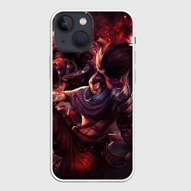 Чехол для iPhone 13 mini с принтом Red в Петрозаводске,  |  | league of legends | lee sin | lol | ли син | лига легенд | лол