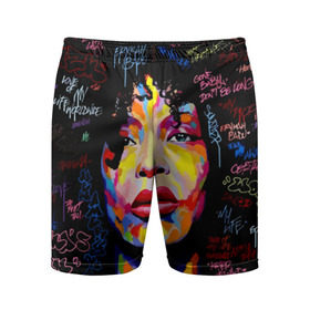 Мужские шорты 3D спортивные с принтом Ямайка, девушка в Петрозаводске,  |  | девушка | портрет | ямайка | яркий