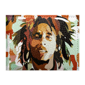 Обложка для студенческого билета с принтом Боб Марли в Петрозаводске, натуральная кожа | Размер: 11*8 см; Печать на всей внешней стороне | Тематика изображения на принте: bob marley | composer | guitarist | jamaica | jamaican musician | reggae | singer | музыкант | регги