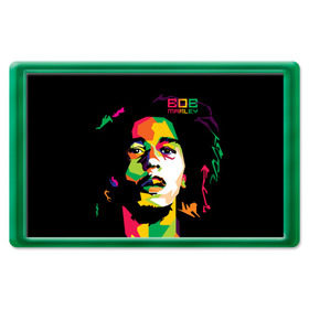Магнит 45*70 с принтом Ямайка, Боб Марли в Петрозаводске, Пластик | Размер: 78*52 мм; Размер печати: 70*45 | reggae | регги