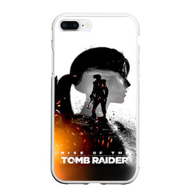 Чехол для iPhone 7Plus/8 Plus матовый с принтом Rise of the Tomb Raider 1 в Петрозаводске, Силикон | Область печати: задняя сторона чехла, без боковых панелей | Тематика изображения на принте: rise of the tomb raider | tomb raider | восхождение расхитительницы гробниц | расхитительница гробниц