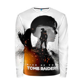 Мужской лонгслив 3D с принтом Rise of the Tomb Raider 1 в Петрозаводске, 100% полиэстер | длинные рукава, круглый вырез горловины, полуприлегающий силуэт | rise of the tomb raider | tomb raider | восхождение расхитительницы гробниц | расхитительница гробниц