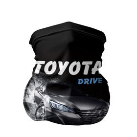 Бандана-труба 3D с принтом Toyota Drive в Петрозаводске, 100% полиэстер, ткань с особыми свойствами — Activecool | плотность 150‒180 г/м2; хорошо тянется, но сохраняет форму | crown | toyota | авто | автомобиль | краун | машина | тачка | тойота