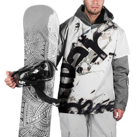 Накидка на куртку 3D с принтом Текстовой арт в Петрозаводске, 100% полиэстер |  | Тематика изображения на принте: 