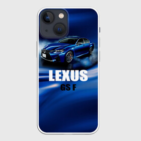 Чехол для iPhone 13 mini с принтом Lexus GS F в Петрозаводске,  |  | gs f | lexus | авто | автомобиль | лексус | машина | спорткар | тачка