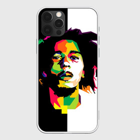 Чехол для iPhone 12 Pro с принтом Bob Marley в Петрозаводске, силикон | область печати: задняя сторона чехла, без боковых панелей | боб марли | поп арт