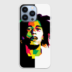 Чехол для iPhone 13 Pro с принтом Bob Marley в Петрозаводске,  |  | боб марли | поп арт