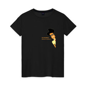 Женская футболка хлопок с принтом IT Crowd - Mos в Петрозаводске, 100% хлопок | прямой крой, круглый вырез горловины, длина до линии бедер, слегка спущенное плечо | it | it crowd | moss | админы | компьютерщики | сериалы