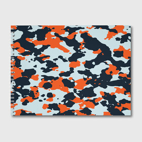 Альбом для рисования с принтом Asiimov camouflage в Петрозаводске, 100% бумага
 | матовая бумага, плотность 200 мг. | Тематика изображения на принте: камуфляж | контр страйк | контра