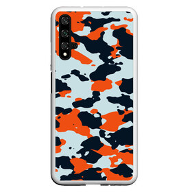 Чехол для Honor 20 с принтом Asiimov camouflage в Петрозаводске, Силикон | Область печати: задняя сторона чехла, без боковых панелей | камуфляж | контр страйк | контра