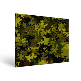 Холст прямоугольный с принтом Camouflage в Петрозаводске, 100% ПВХ |  | камуфляж | хаки