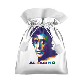 Подарочный 3D мешок с принтом Al Pacino в Петрозаводске, 100% полиэстер | Размер: 29*39 см | актёр | аль пачино | артист | звезда | кино | киноактёр | кинозвезда | кинофильм | роль