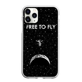Чехол для iPhone 11 Pro матовый с принтом Free to Fly в Петрозаводске, Силикон |  | astronaut | cosmic | cosmonaut | cosmos | fly | galaxy | planet | space | star | universe | астронавт | вселенная | галактика | звезды | космонавт | космос | планета | полет