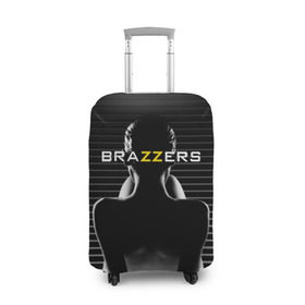 Чехол для чемодана 3D с принтом Brazzers в Петрозаводске, 86% полиэфир, 14% спандекс | двустороннее нанесение принта, прорези для ручек и колес | brazzers