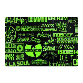 Магнитный плакат 3Х2 с принтом Hip-Hop в Петрозаводске, Полимерный материал с магнитным слоем | 6 деталей размером 9*9 см | akon | eminem | hip hop | snoop dogg | wu tang | xzibit | хип хоп | эминем