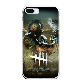 Чехол для iPhone 7Plus/8 Plus матовый с принтом Dead by Daylight в Петрозаводске, Силикон | Область печати: задняя сторона чехла, без боковых панелей | daylight | dead | horror