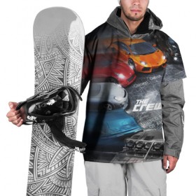 Накидка на куртку 3D с принтом The CREW в Петрозаводске, 100% полиэстер |  | Тематика изображения на принте: car | crew | dirt | grid | nfs | гонки | машина | нфс