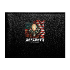 Обложка для студенческого билета с принтом Megadeth #3 в Петрозаводске, натуральная кожа | Размер: 11*8 см; Печать на всей внешней стороне | Тематика изображения на принте: dave | megadeth | metal | mustaine | rattlehead | rock | thrash | vic | дейв | мастейн | мегадез | мегадет | мегедес | метал | рок | треш