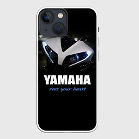 Чехол для iPhone 13 mini с принтом Yamaha в Петрозаводске,  |  | yamaha | yzf | байк | байкер | мото | мотоцикл | мотоциклист | ямаха